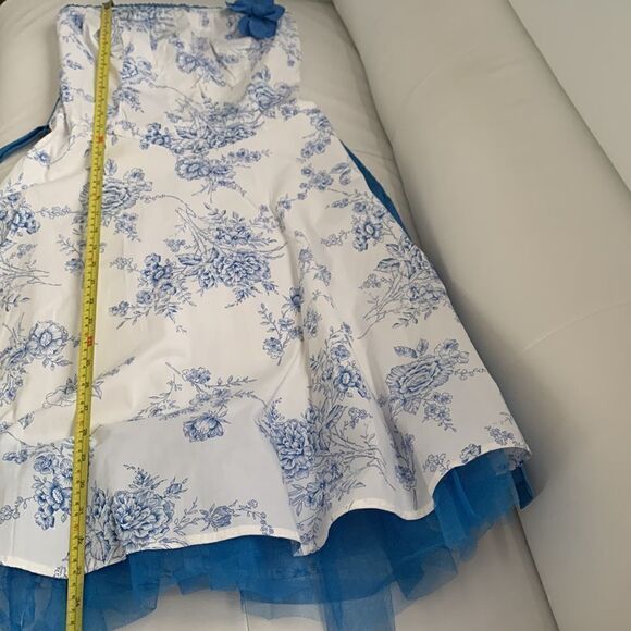 Ruby Rox Strapless Floral Dress Size 9 - Picture 5 of 10
